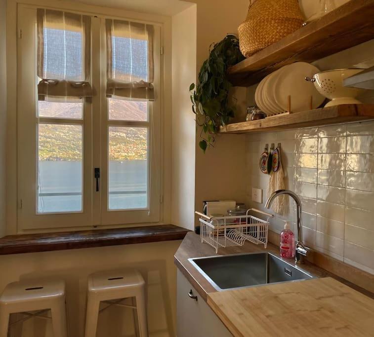 Il Noce Lake View Apartment Lezzeno Ngoại thất bức ảnh